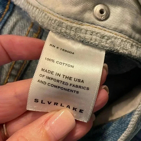 SLVRLAKE Stella Distressed Jeans - Picture 6 of 7